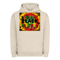 Pigment French Oak we are black history Urban Hoodie - CowGirlArtShop