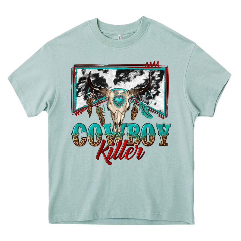 Cowboy Killer Heavy Core Tee by texasbilliewilder | Teevron