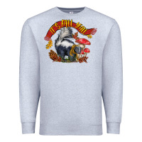 Heather Grey It's Fall Y'all Skunk Premium Sweatshirt - LillyAllenDesigns