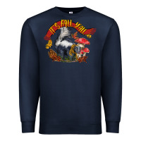Navy It's Fall Y'all Skunk Premium Sweatshirt - LillyAllenDesigns