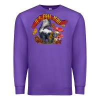 Purple It's Fall Y'all Skunk Premium Sweatshirt - LillyAllenDesigns