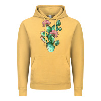 Vintage Mustard cactus 5 Vintage Hoodie - JahusDesignShop
