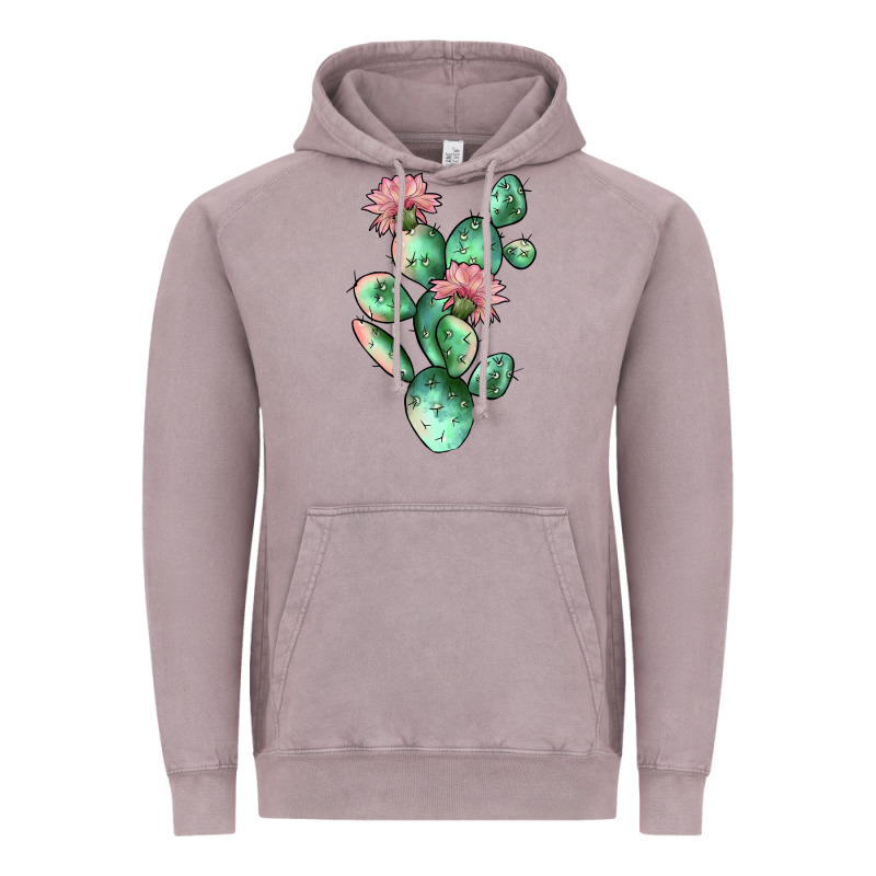 Cactus 5 Vintage Hoodie by JahusDesignShop | Teevron