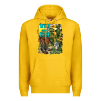 Lemon wild and free cowgirl boots Premium Hoodie - RanaPortraitStore