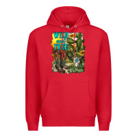 Red wild and free cowgirl boots Premium Hoodie - RanaPortraitStore