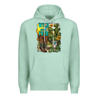 Seafoam wild and free cowgirl boots Premium Hoodie - RanaPortraitStore