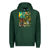 Sports Green wild and free cowgirl boots Premium Hoodie - RanaPortraitStore