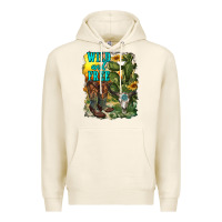 Tofu wild and free cowgirl boots Premium Hoodie - RanaPortraitStore