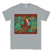 Heather Grey western horse horseshoe roses gemstones glitter wooden Classic Tee - Artiststas