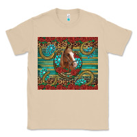 Mushroom western horse horseshoe roses gemstones glitter wooden Classic Tee - Artiststas