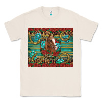 Natural western horse horseshoe roses gemstones glitter wooden Classic Tee - Artiststas