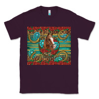 Plum western horse horseshoe roses gemstones glitter wooden Classic Tee - Artiststas