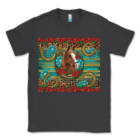 Smoke western horse horseshoe roses gemstones glitter wooden Classic Tee - Artiststas