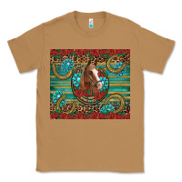 Toasted Coconut western horse horseshoe roses gemstones glitter wooden Classic Tee - Artiststas