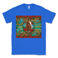 True Royal western horse horseshoe roses gemstones glitter wooden Classic Tee - Artiststas