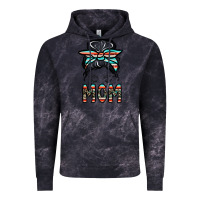Cloud Black mom Vintage Hoodie - CowhideDigitalArt