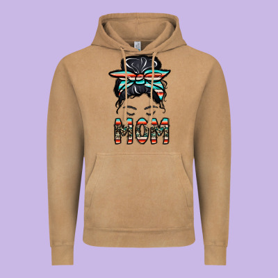 Mom Vintage Hoodie Designed By Cowhidedigitalart