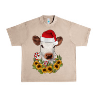 French Oak calf sunflower christmas Urban Heavy Tee - JahusDesignShop