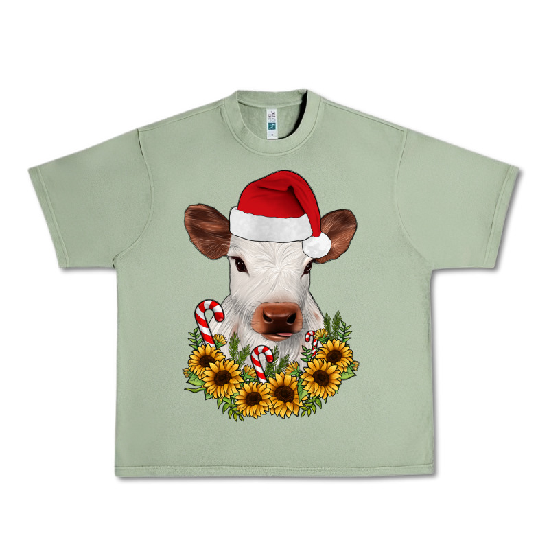Calf Sunflower Christmas Urban Heavy Tee by JahusDesignShop | Teevron