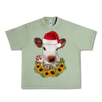Oil Green calf sunflower christmas Urban Heavy Tee - JahusDesignShop