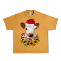 Peanut Butter calf sunflower christmas Urban Heavy Tee - JahusDesignShop