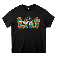 Black cross coffee cups Heavy Core Tee - texasbilliewilder
