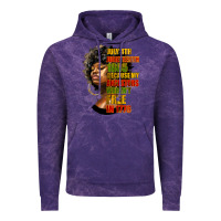Cloud Purple juneteenth 1885 because my ancestors weren't free in 1776 black woman Vintage Hoodie - HRA Design Shop