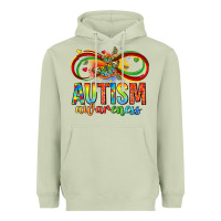 Matcha autism awareness butterfly infinity symbol Heavyweight Hoodie - LillyAllenDesigns