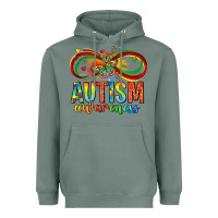 Sage autism awareness butterfly infinity symbol Heavyweight Hoodie - LillyAllenDesigns