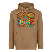 Toasted Coconut autism awareness butterfly infinity symbol Heavyweight Hoodie - LillyAllenDesigns
