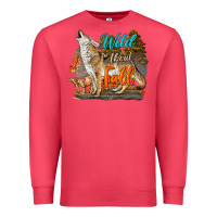 Cardinal Wild About Fall Coyote Premium Sweatshirt - LillyAllenDesigns