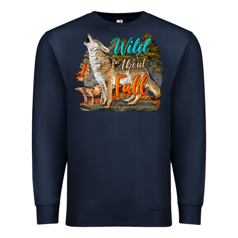 Wild About Fall Coyote Premium Sweatshirt by LillyAllenDesigns | Teevron