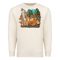 Sandshell Wild About Fall Coyote Premium Sweatshirt - LillyAllenDesigns