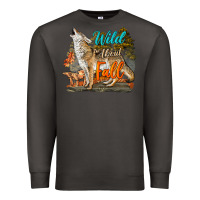 Smoke Wild About Fall Coyote Premium Sweatshirt - LillyAllenDesigns