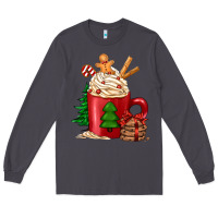 Smoke Christmas coffee Long Sleeve Tee - Jasminsmagicworld