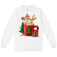 White Christmas coffee Long Sleeve Tee - Jasminsmagicworld
