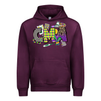 Mauve Wine cma mardi gras certified medical assistant Urban Hoodie - CowGirlArtShop