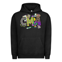 Pigment Black cma mardi gras certified medical assistant Urban Hoodie - CowGirlArtShop