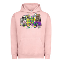 Pigment Salmon cma mardi gras certified medical assistant Urban Hoodie - CowGirlArtShop