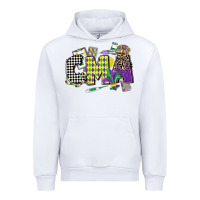 White cma mardi gras certified medical assistant Urban Hoodie - CowGirlArtShop