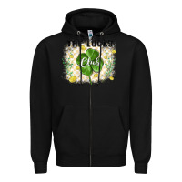 Black the lucky club Zipper Hoodie - MaliasSmallBusiness