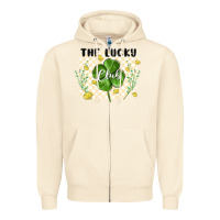 Sandshell the lucky club Zipper Hoodie - MaliasSmallBusiness