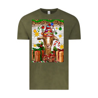 Vintage Olive christmas goat air freshener Vintage Tee - Artiststas