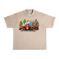 French Oak rca nurse truck with cactus Urban Heavy Tee - AdoDesignShop