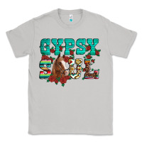 Moon Dust western gypsy soul horse roses serape aztec leopard Classic Tee - Artiststas