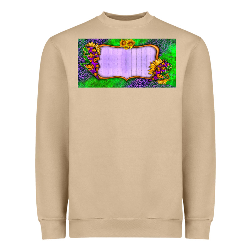 Custom Halloween Lightning Bolt License Plate Heavyweight Sweatshirt by BundleAndBundleShop | Teevron