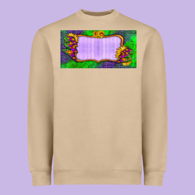 Custom Halloween Lightning Bolt License Plate Heavyweight Sweatshirt Designed By Bundleandbundleshop