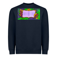 Navy custom halloween lightning bolt license plate Heavyweight Sweatshirt - BundleAndBundleShop