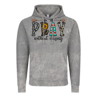 Cloud Rock pray whithout crasing Vintage Hoodie - CowhideDigitalArt