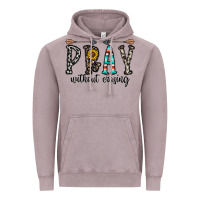 Vintage Zinc pray whithout crasing Vintage Hoodie - CowhideDigitalArt